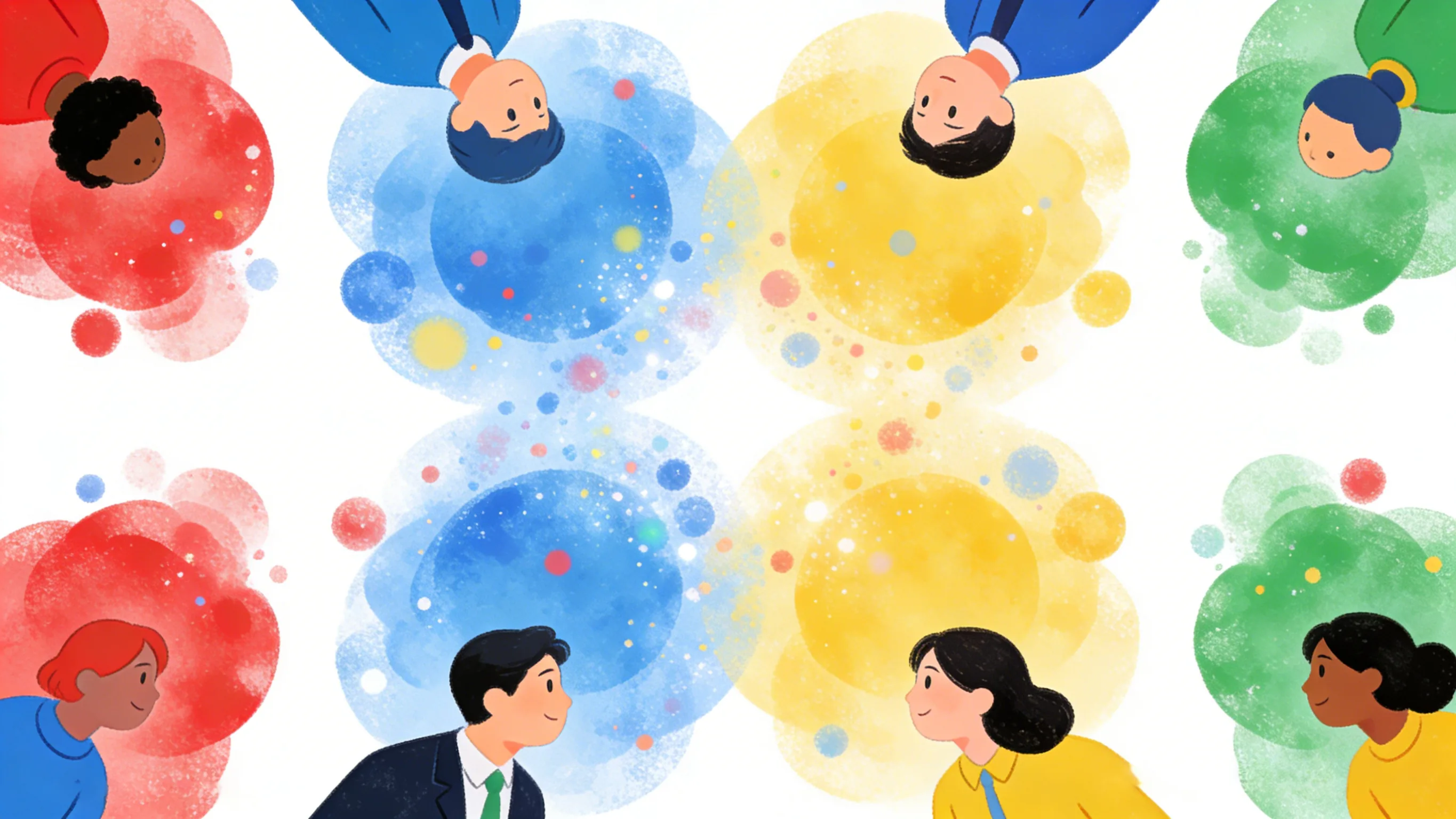 红蓝黄绿 · 性格色彩